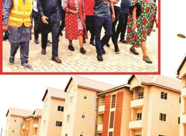Sanwo-Olu inspects 1,188-unit Sangotedo housing project, sets deadline for commissioning