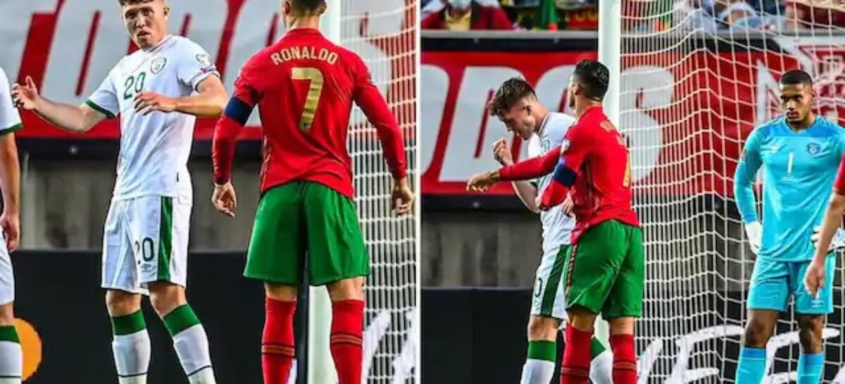 Why Ronaldo Was Not Sent Off After Slapping The Irish Player