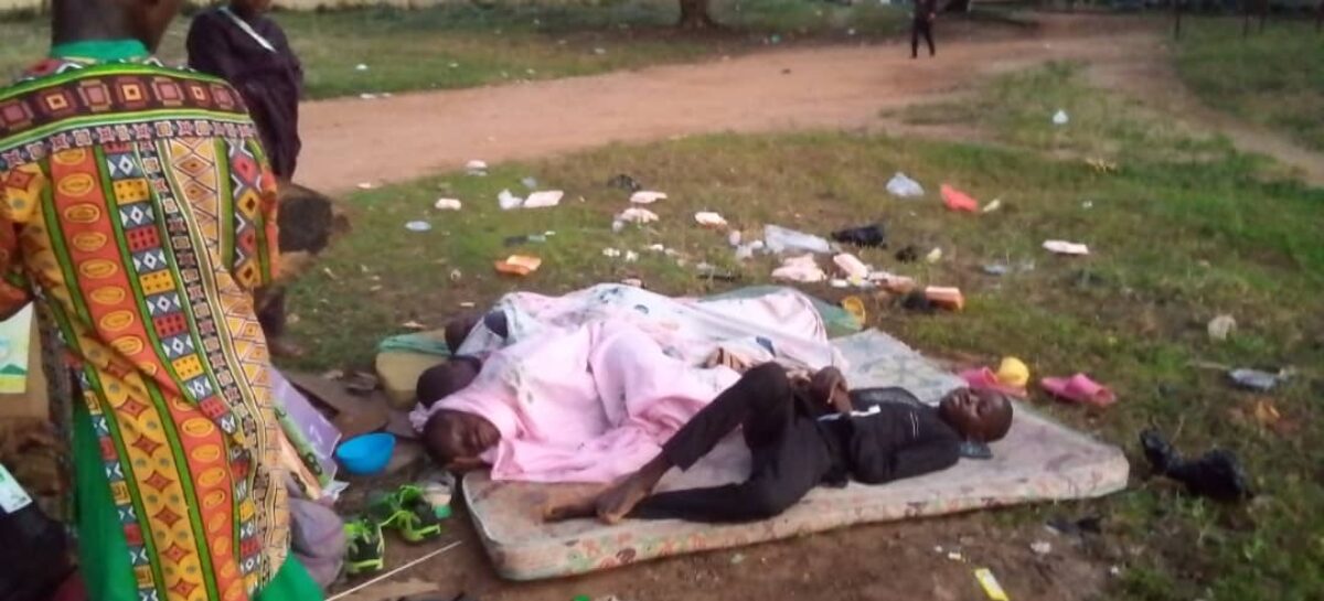 NYG: Athletes facing tough time in Ilorin, sleeping under trees (see pictures)