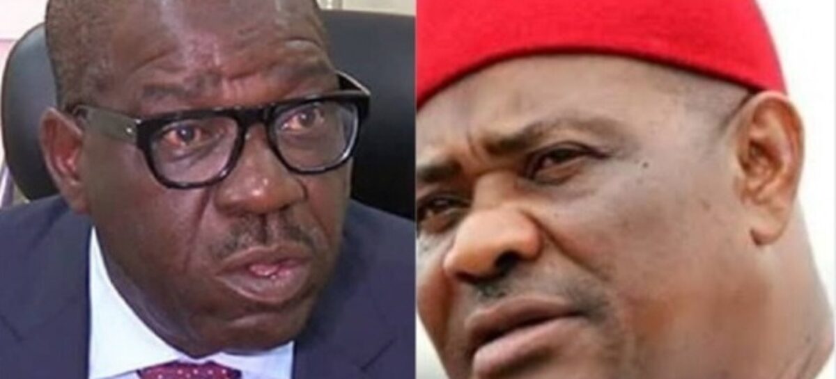 Why Southern PDP Bigwigs Are At War Over Presidential Ticket As Wike & Obaseki’s Interests Clash