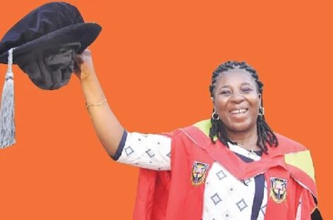 Bibiana Okoli: The Blind Woman Who Recently Bagged A Doctorate From University Of Ibadan