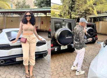 Regina Daniels And Her Husband Show Off Their Expensive Car Garage Online (PHOTOS)