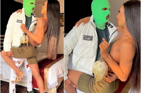 Reactions As Popular Cross Dresser, James Brown Poses With His Boyfriend (See Photos)
