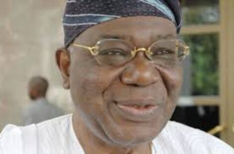 Ortom mourns Ernest Shonekan