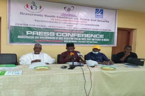 CBO urges FG to create Youth, Peace, Security intervention fund