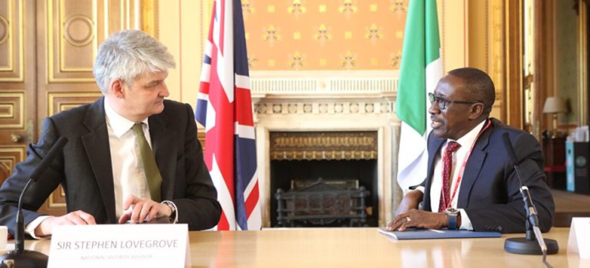 Nigeria-U.K. hold first Security, Defence Partnership Dialogue