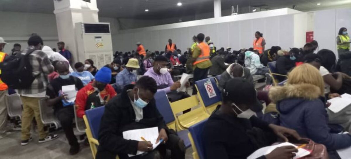 Russo-Ukraine war: 306 Nigerians arrive in Abuja from Hungary