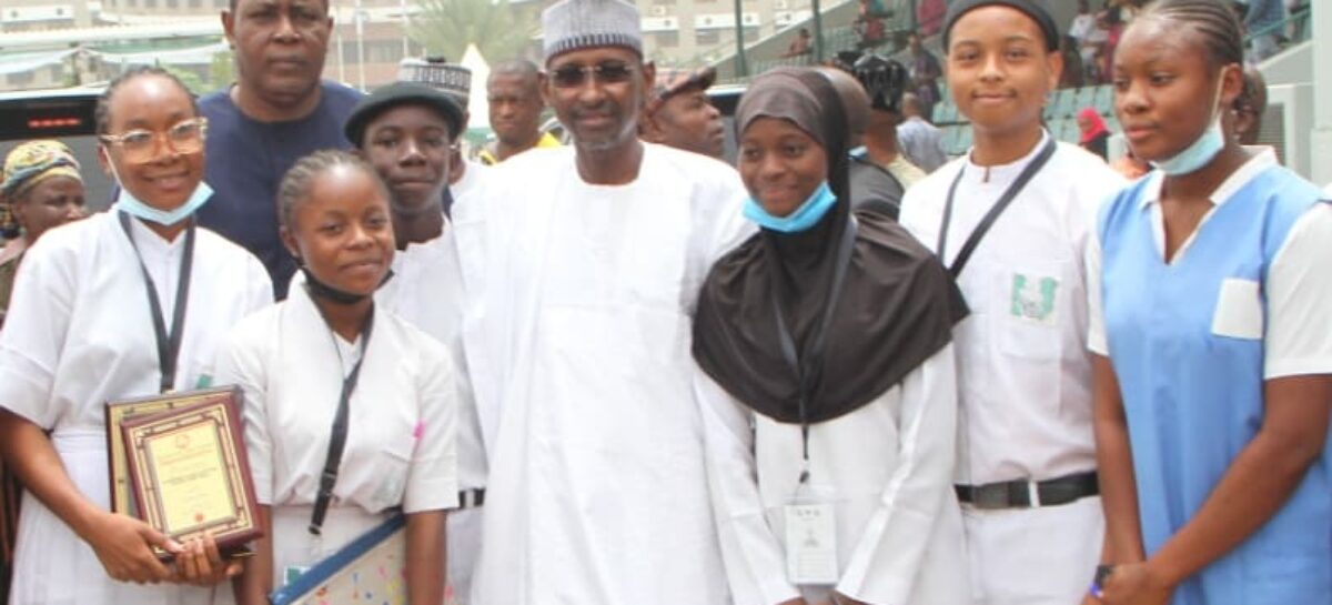 FCT Minister commends FCT STUDENTS for performance at Technology and Innovation EXPO