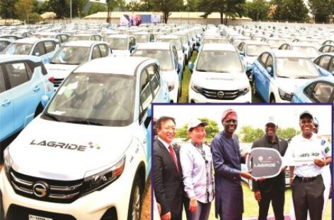 LASG launches new Taxi Scheme, ‘LAGRIDE’ with 1,000-car fleet 