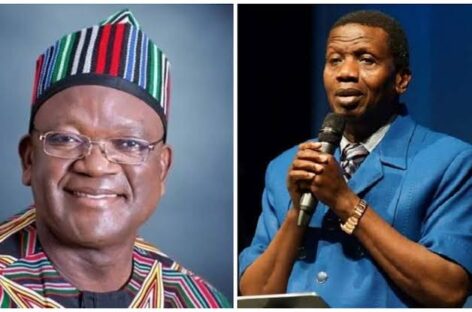 Ortom celebrates Adeboye @80