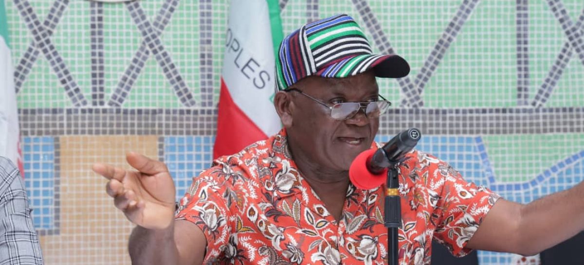 Gov Ortom restates Aides who lost out in election bid