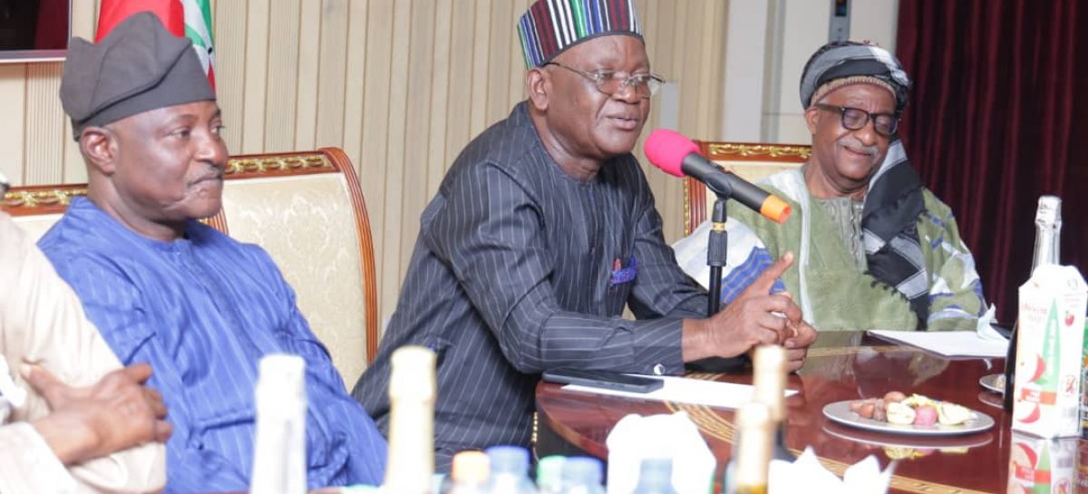 Shun all forms of bickering, Gov Ortom charges Nasarawa PDP on unity