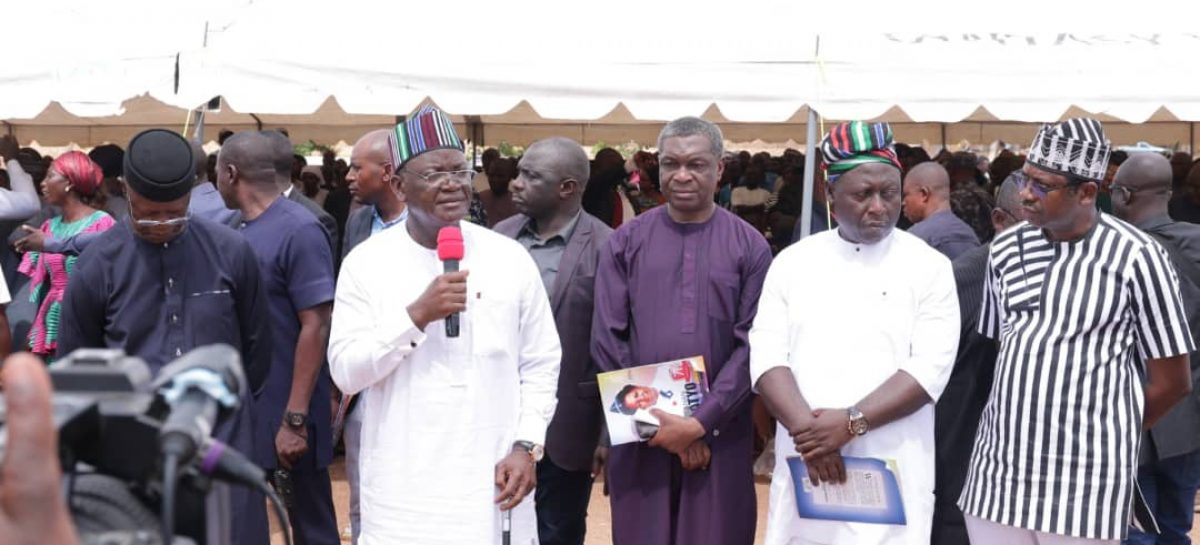 Let’s unite to confront our common enemy, Gov Ortom charges Benue people