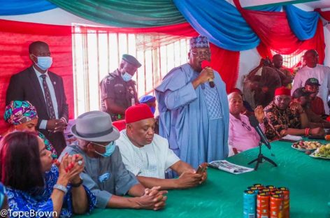 2023: Lawan in Imo, pledges to tackle insecurity, improve economy