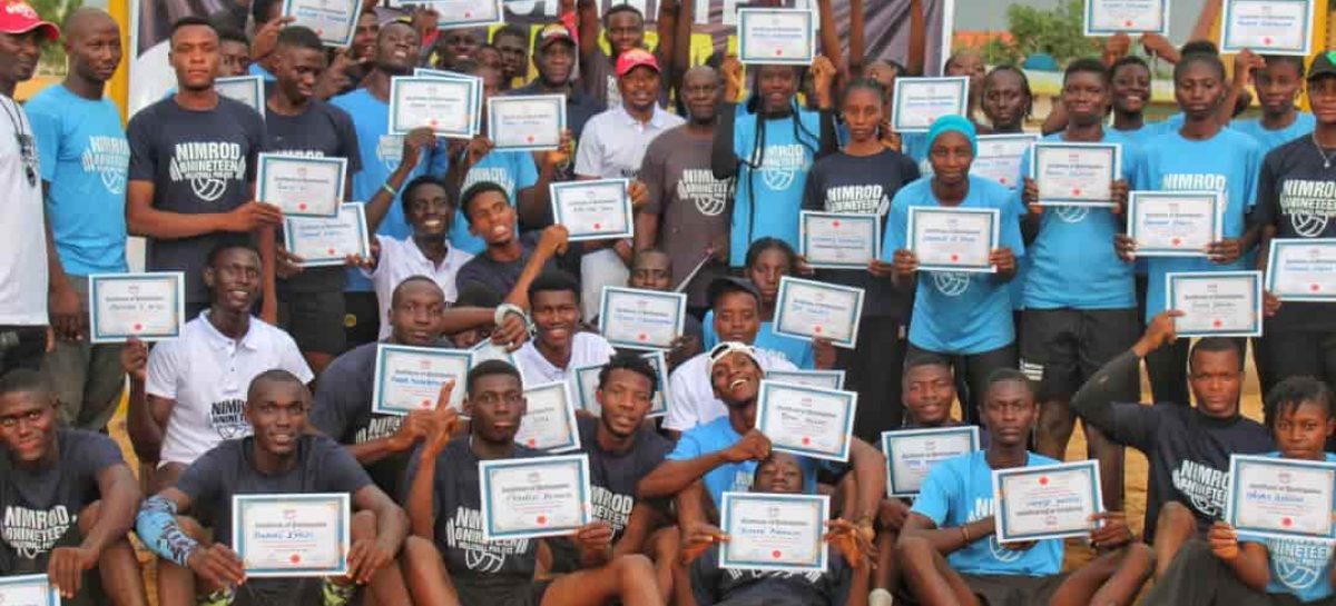 Nimrod charges Coaches to engage youths through volleyball