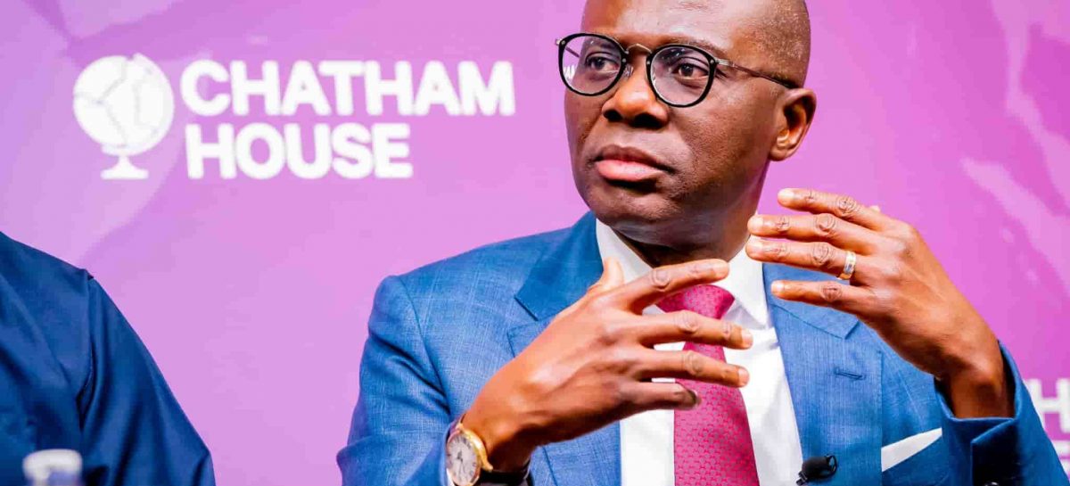 Sanwo-Olu At the Chatham House: Tasks World Leaders On Sustainable Healthcare system