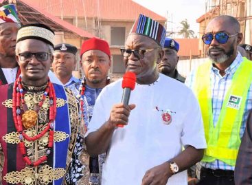 Gov Ortom gives deadline to contractor handling Och’Idoma palace project