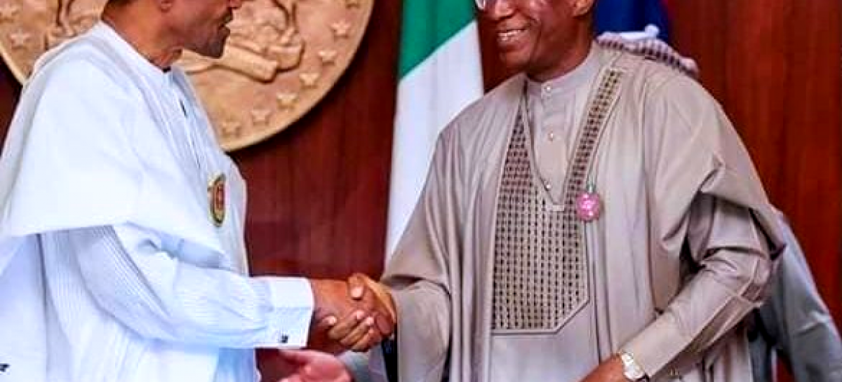 Polls: Omo-Agege meets Buhari, says Delta very ripe for taking