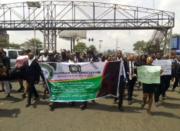 Killing: Imo lawyers stage peaceful protest, boycott courts for 3 days