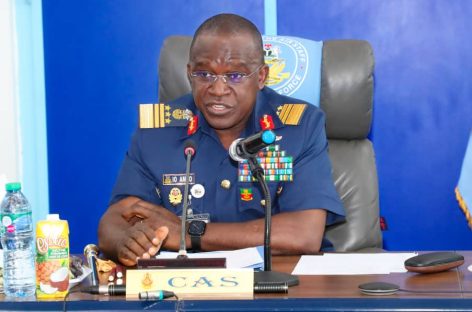CAS meets operational commanders, charges NAF personnel to remain apolitical
