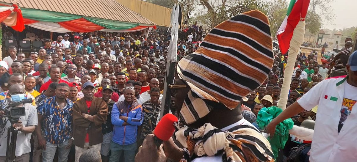 Ortom rounds-off Senatorial campaigns in Tarka, Guma LGAs