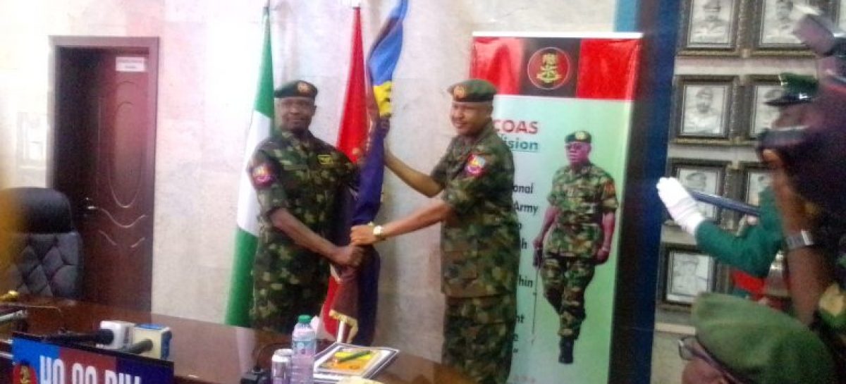 Maj.-Gen. Chinade takes over as 37th GOC of 82 Division, assures peace, safety