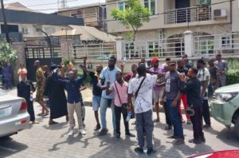 Youths protest in Lagos over disenfranchisement