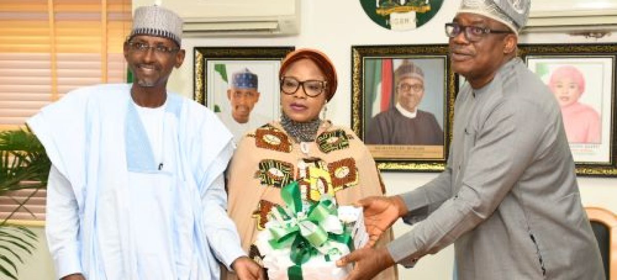 Photos-  FCT Ministers presenting the hand-over notes to the PS, Mr. Adesola on Sunday