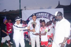 Kids’ soccer league: NFF, Amu, others shower encomium on former Nigerian International, Femi Ajilore