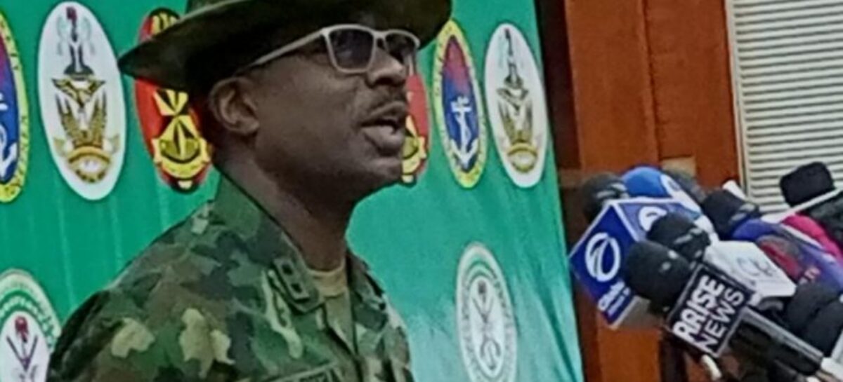 War against terror: DHQ reels out success story of Nigerian military