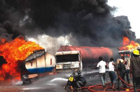 Gov. Oborevwori mourns tanker explosion victims in Delta