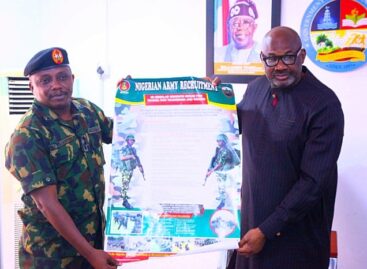 Recruitment Exercise: Nigerian Army seeks Delta Govt’s support