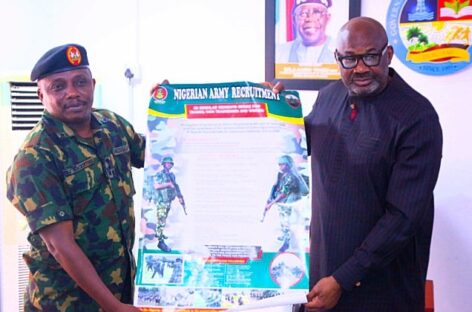 Recruitment Exercise: Nigerian Army seeks Delta Govt’s support