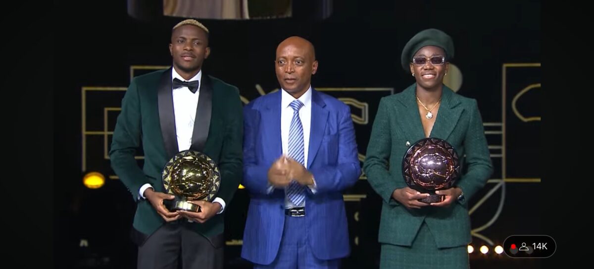 NFF on the global map again as Nigerian players dominate major honours at 2023 CAF awards