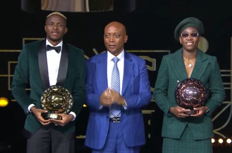 Sports Minister congratulates Osimhen, Oshoala, Nnadozie, Super Falcons on CAF awards triumph
