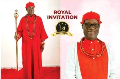 Oborevwori hails Mosogar monarch on 1st coronation anniversary 