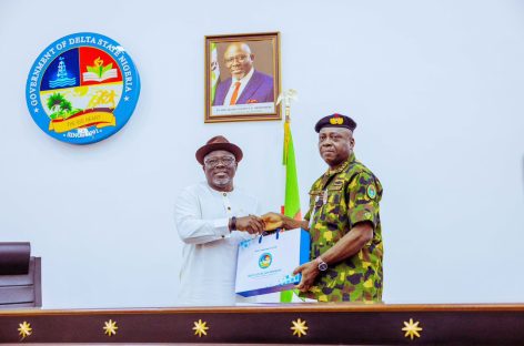 Delta presents C of O of 3,747 hectares of land to Navy