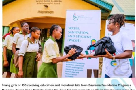 Daurama Foundation Marks World Menstrual Hygiene Day 2024