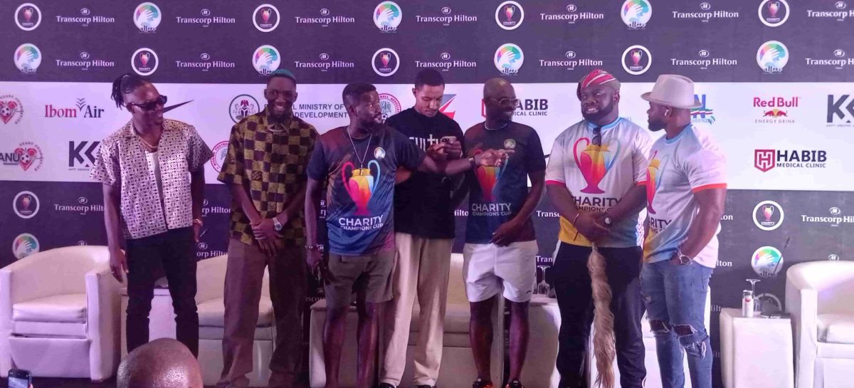 Abuja agog as Drogba, Osimhen, Okocha, other top players arrive for the Charity Champions cup