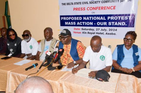 Why we’ll not participate in nationwide protests – Delta Civil Society 