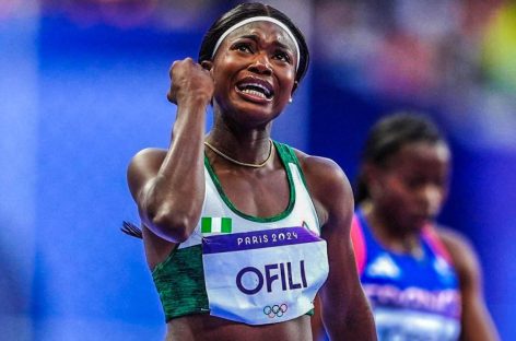 Paris Olympic: Nigeria woes continue as Ofili finished 6th in 200m final