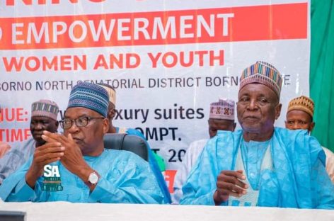 Senate Chief Whip, Monguno empowers, trains 750 youths, women in Borno North