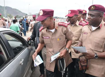 Operation Karara: FRSC arrests 823 traffic light violators, other offenders within the FCT