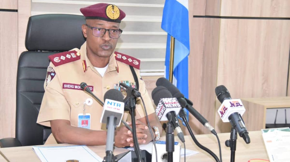 Gadabiu crash: FRSC boss implores commuters to speak out in the face of reckless driving