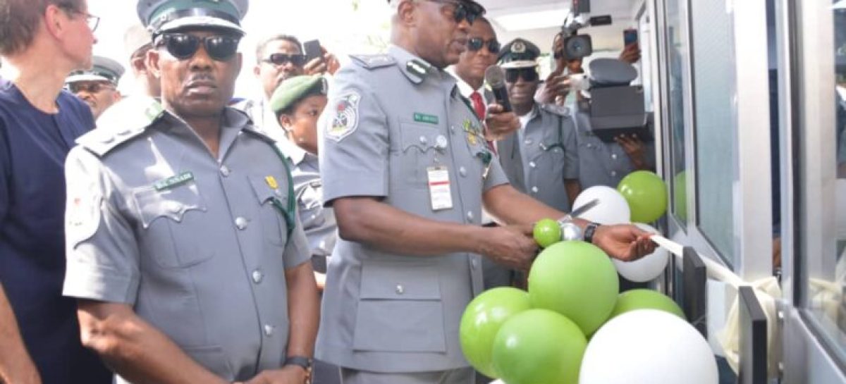 Customs boss unveils newly renovated TINCAN Island Port Command Office Complex