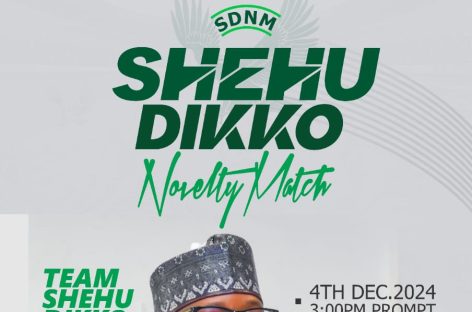 Team Shehu Dikko to take on Team Nigeria in honour of the NSC chairman