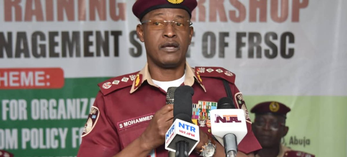 FRSC concludes training  of top management and zonal commanding officers on policy formulation, planning and implementation