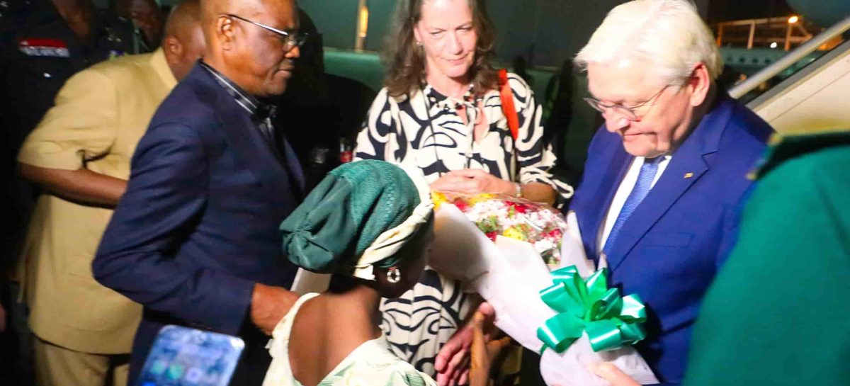 PHOTO NEWS: Wike receives visiting President of the Federal Republic of Germany Frank-Walter Steinmeier