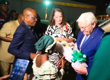 PHOTO NEWS: Wike receives visiting President of the Federal Republic of Germany Frank-Walter Steinmeier