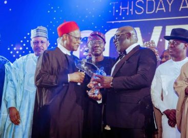 Oborevwori shines, wins Governor of the year 2024 Award